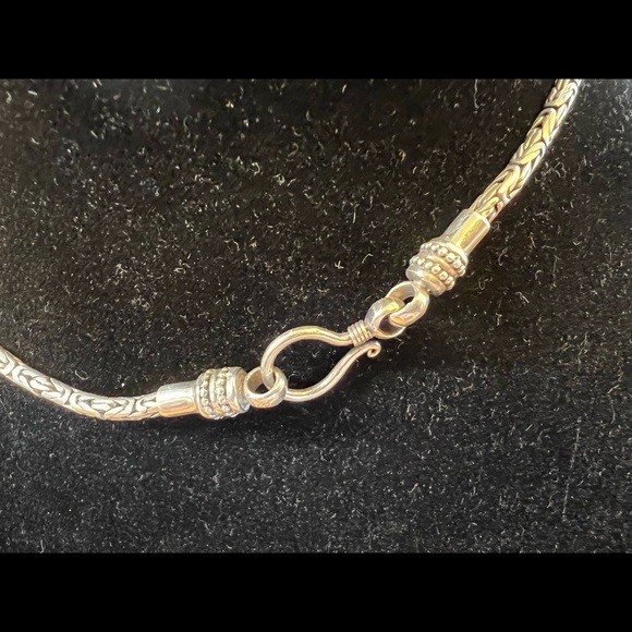 Sterling Silver Necklace & Bracelet Set - Picture 6 of 16